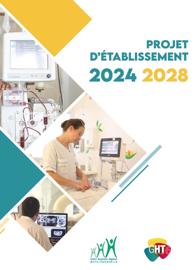 Couverture du projet d'établissement 2024-2028