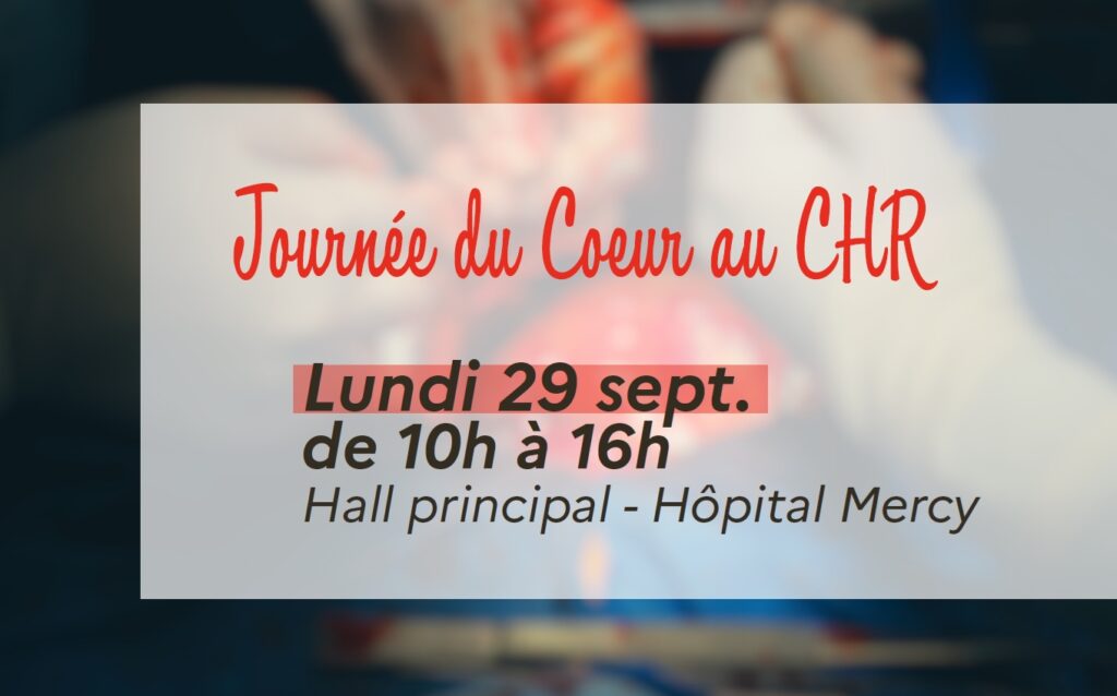 Journée du Coeur le 2ç septembre 2025 à l'hôpital Mercy