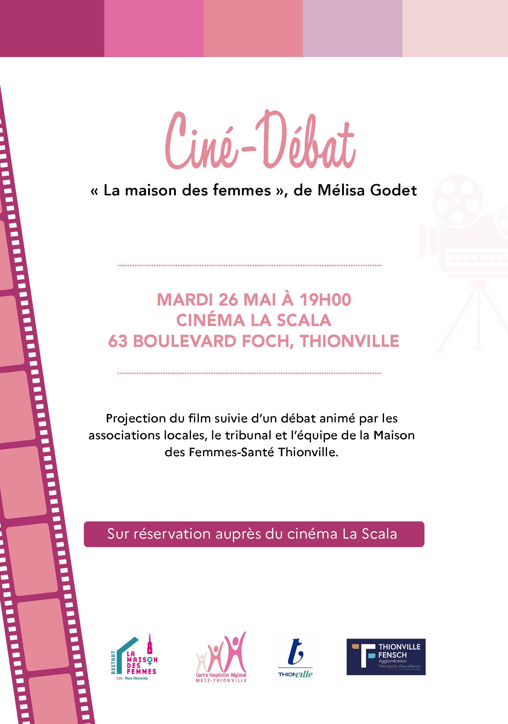 Ciné-débat « La maison des femmes » de Mélisa Godet