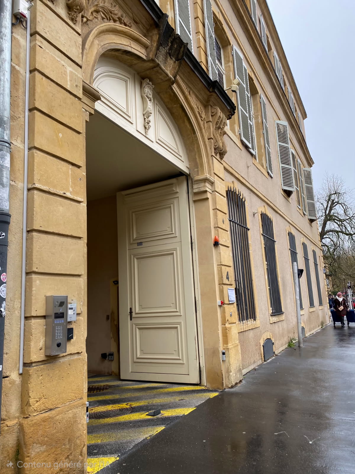 Façade du centre de consultations St-Thiebault